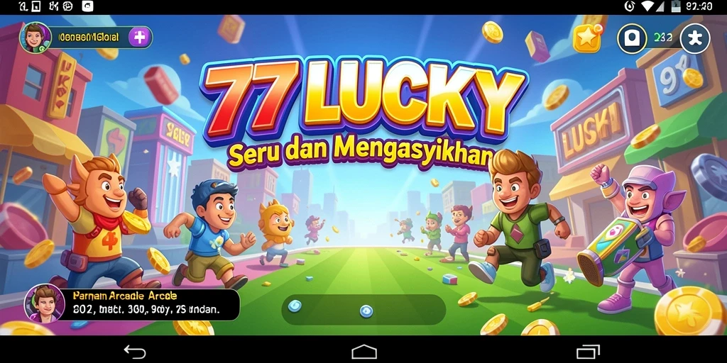 Tampilan gameplay <strong>777LUCKY</strong> yang seru dan menegangkan.