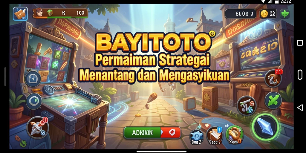 Tampilan gameplay BAYITOTO yang menarik dengan elemen strategi yang mendebarkan.