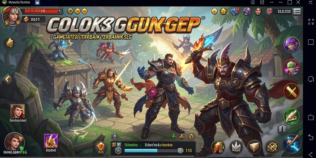 Tangkapan layar gameplay COLOKSGP yang menampilkan aksi pertempuran seru.