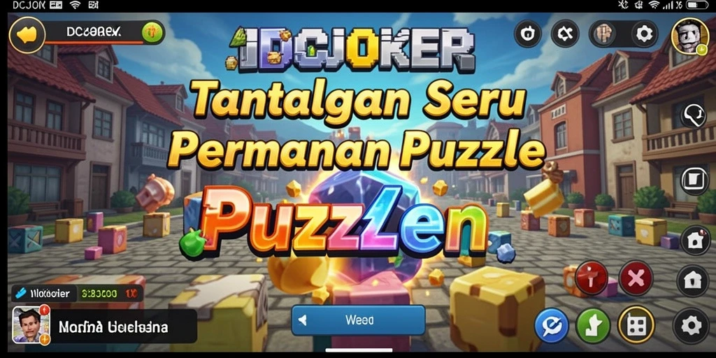 Screenshot gameplay IDCJOKER yang menampilkan tantangan seru dalam permainan Puzzle.