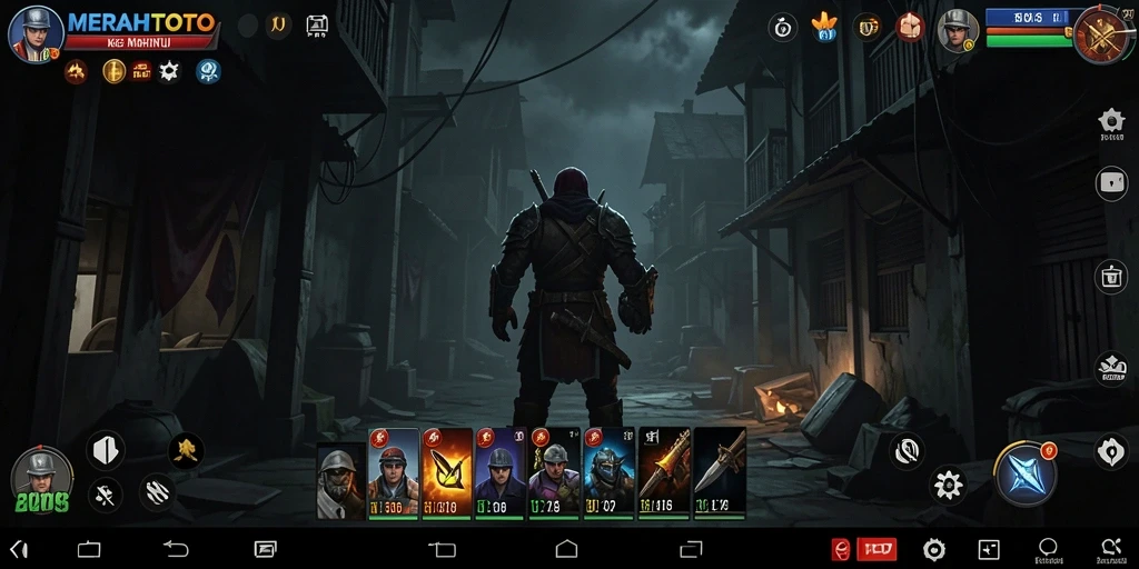Gameplay menegangkan di dunia kegelapan MERAHTOTO.