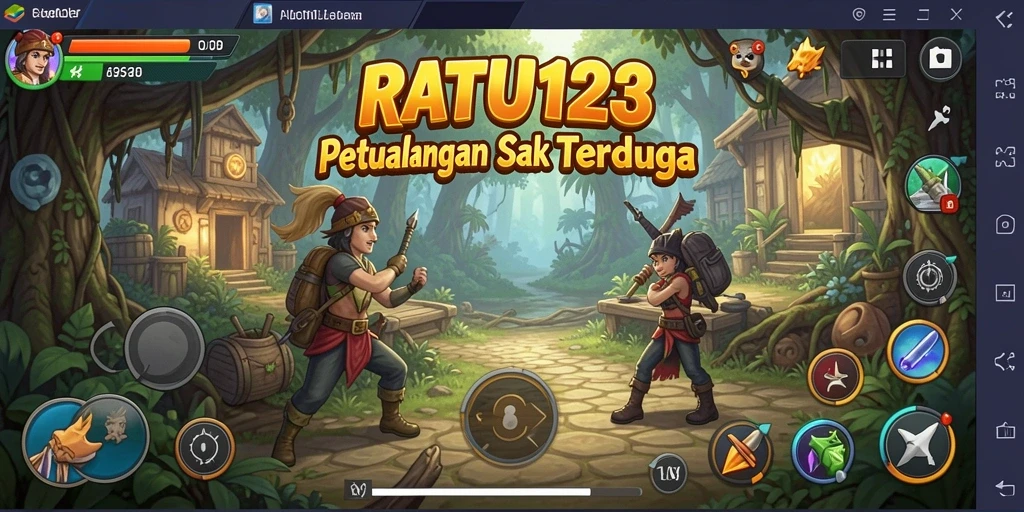 Screenshot gameplay RATU123 menampilkan petualangan menegangkan dan lingkungan yang menakjubkan.