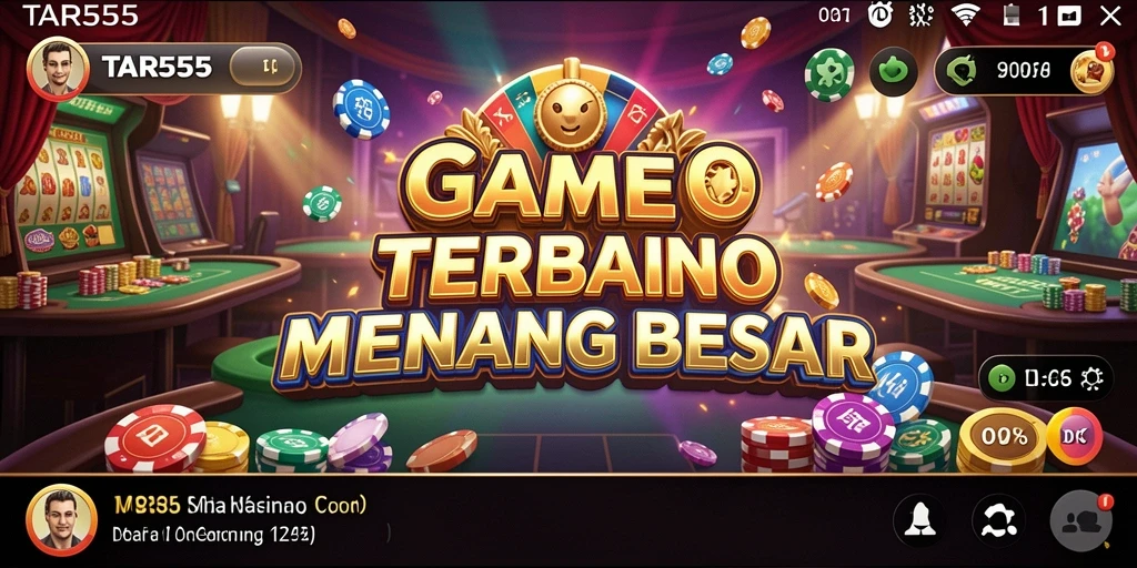 Screenshot TAR555 menampilkan gameplay Kasino yang mendebarkan dan grafis yang memukau.